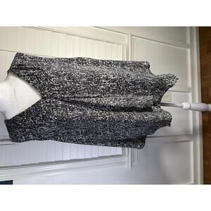 Violet + Claire Black and White Sleeveless Blouse Size 1X